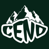 Mountains logo heavyweight hoodie Design