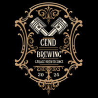 Cend Brewing Garage Brewed Design