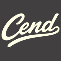 Cend Faded Trucker Design