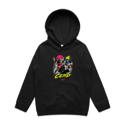 Kids Retro Hoodie Thumbnail